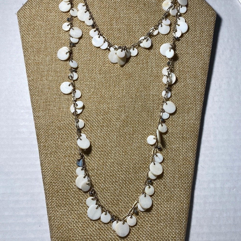 Xtra long necklace with flair